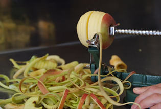 coring apples